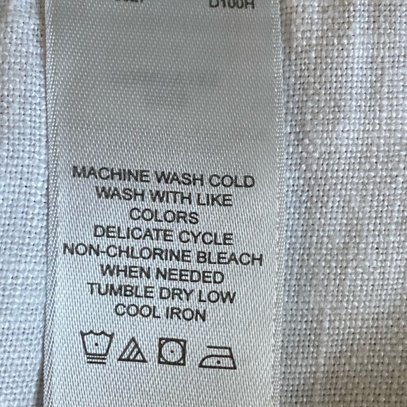 NWOT  Liz Wear by Liz Claiborne Womens Khaki linen drawstring shorts Size 8 - Picture 16 of 16